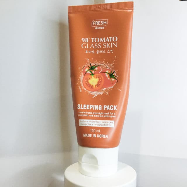Fresh Skinlab Tomato Glass Skin Sleeping Pack review photo by kylepaiso