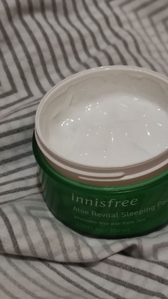 INNISFREE Aloe Revital Sleeping Pack review photo by kysaurus