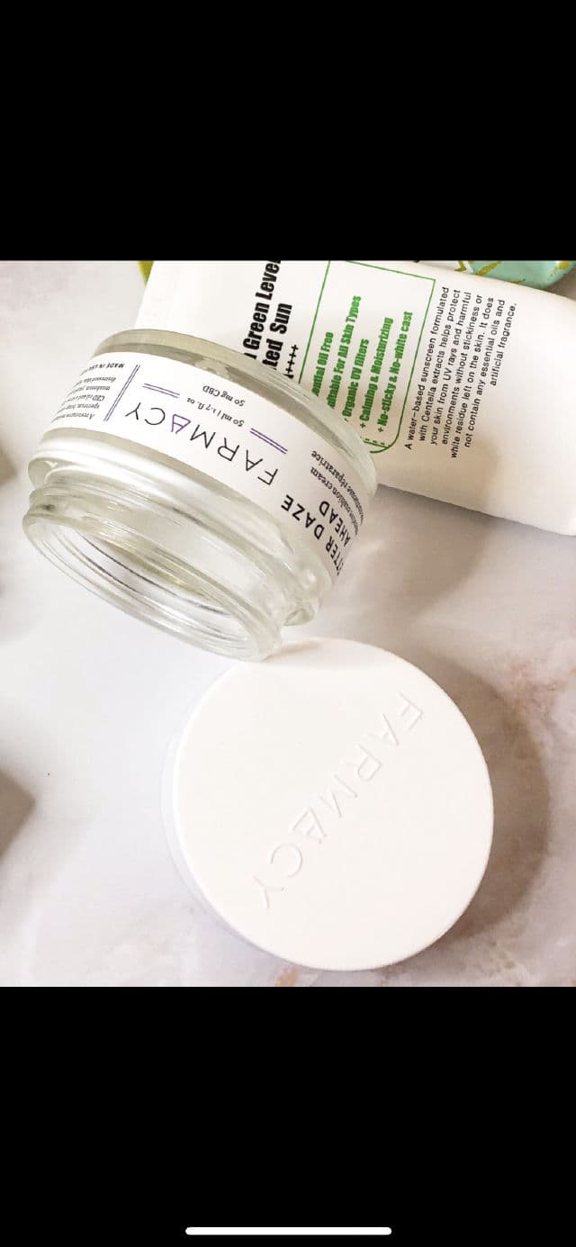 Farmacy Better Daze Ahead CBD Oil Moisturizer  review photo by laemekiia