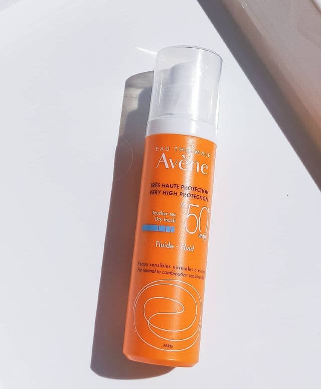 Avene Very High Protection Fluid Fragrance-Free SPF 50+ review photo by leviance