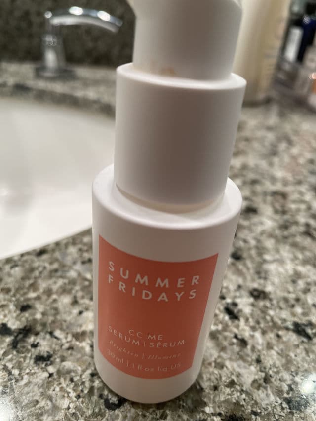 Summer Fridays CC Me Serum review photo by lindseytaub