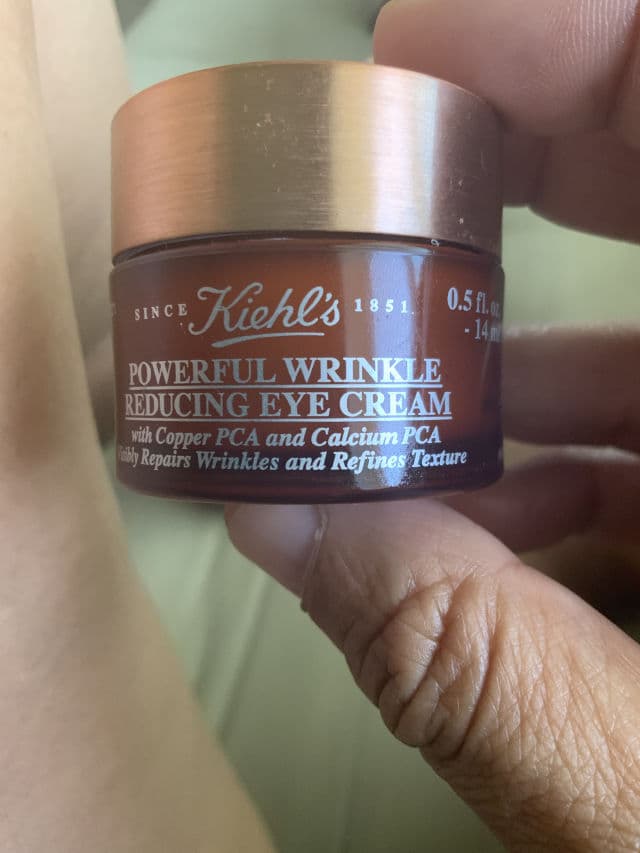 Kiehl's Powerful Wrinkle Reducing Eye Cream review photo by linflower36