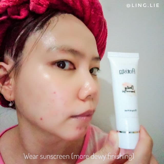 Pratista Daily Sunscreen Gel SPF 30 review photo by linglee