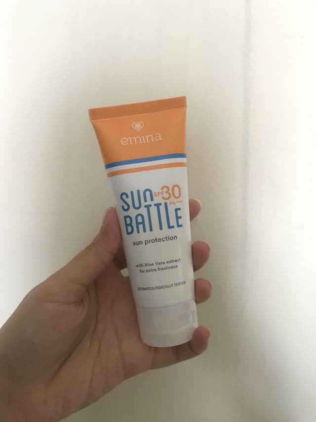 Emina Sun Battle SPF 30 PA+++ review photo by liriany