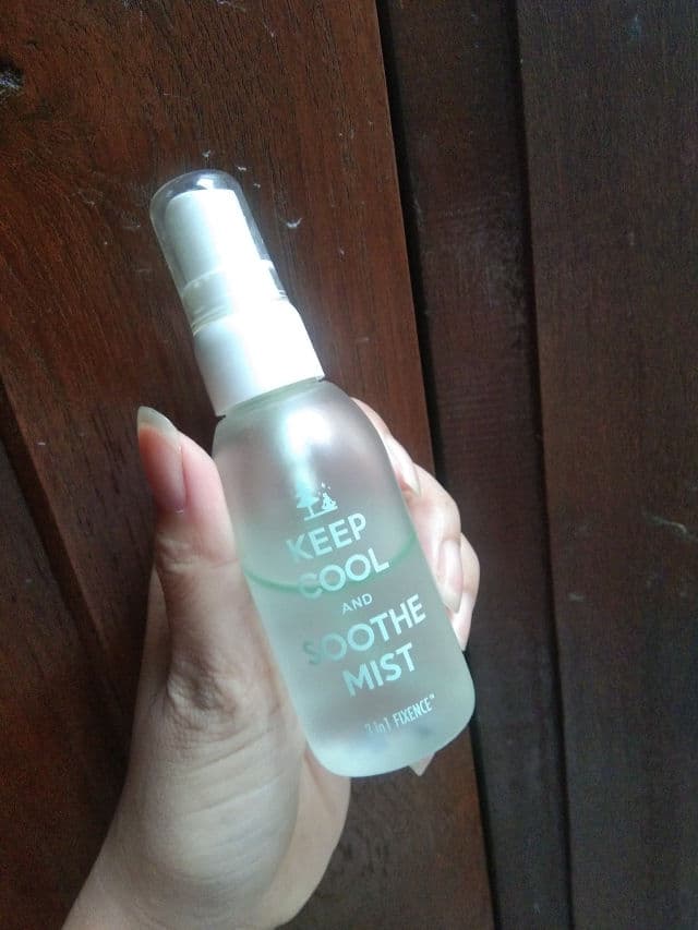 Keep Cool Soothe Fixence Mist review photo by littlenotesforyou