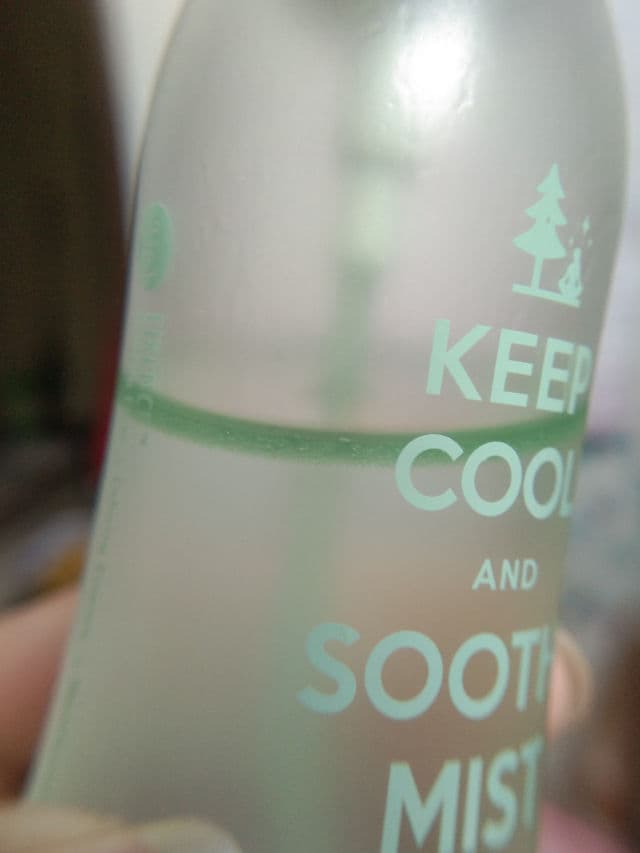 Keep Cool Soothe Fixence Mist review photo by littlenotesforyou