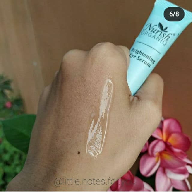 Nurish Organiq Brightening Eye Serum review photo by littlenotesforyou