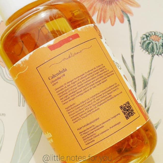 Crushlicious Calendula Cleansing Oil review photo by littlenotesforyou