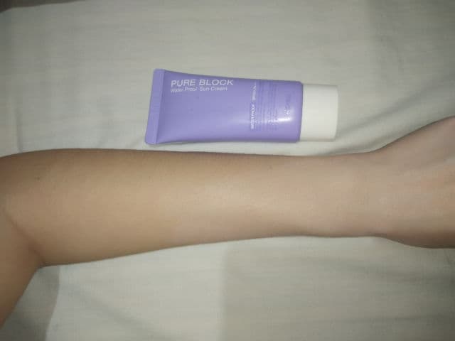 A'pieu Pure Block Natural Water-Proof Sun Cream SPF 50+ PA+++  review photo by liwa00