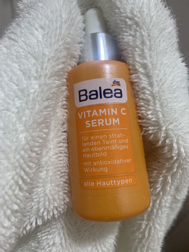 Balea Vitamin C Serum review photo by whitecastfashion