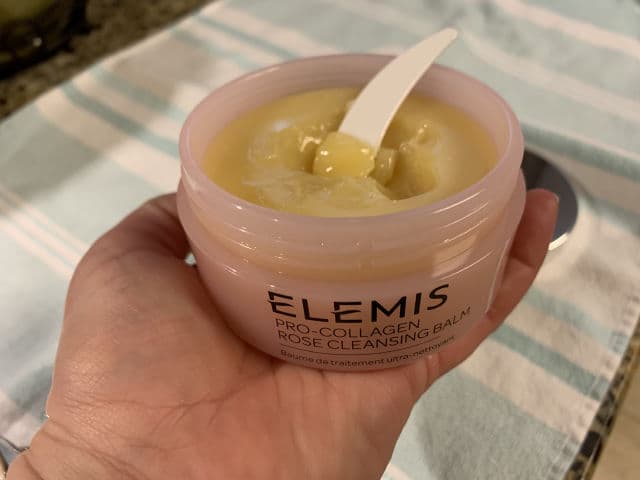Elemis Pro-Collagen Rose Cleansing Balm review photo by lizziemichelle