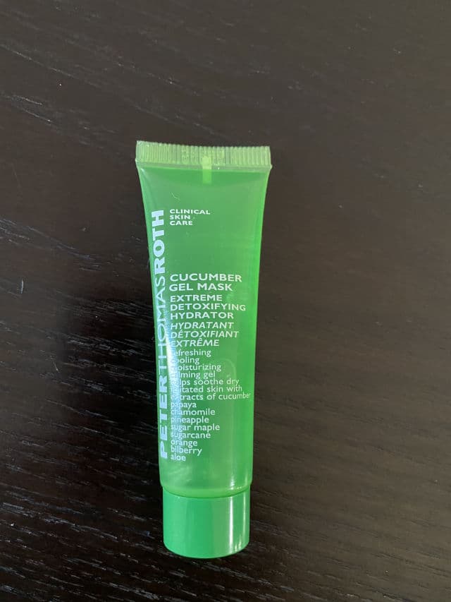 Peter Thomas Roth Cucumber Gel Mask Extreme Detoxifying Hydrator review photo by lovelypanic