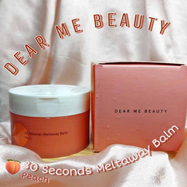 Dear Me Beauty 30 Seconds Meltaway Balm Peach review photo by luaeiv