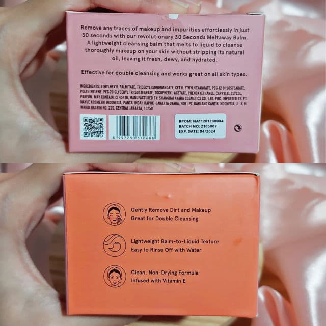 Dear Me Beauty 30 Seconds Meltaway Balm Peach review photo by luaeiv