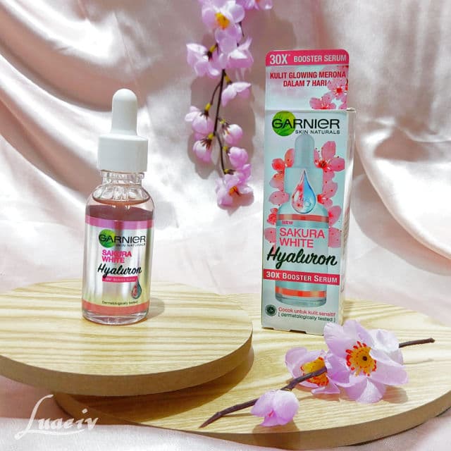 Garnier Sakura White Hyaluron 30x Booster Serum review photo by luaeiv