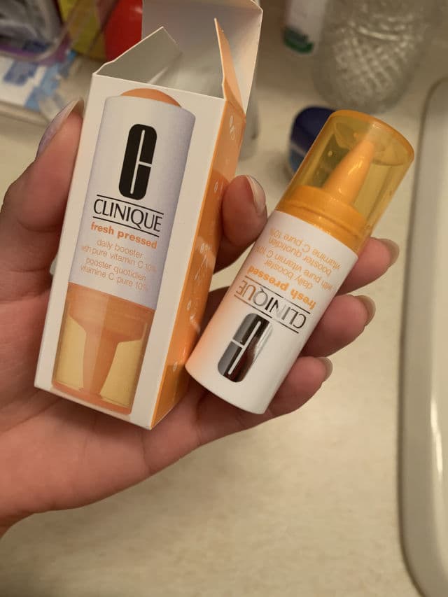 Clinique Fresh Pressed Daily Booster With Pure Vitamin C 10% review photo by lulupiment