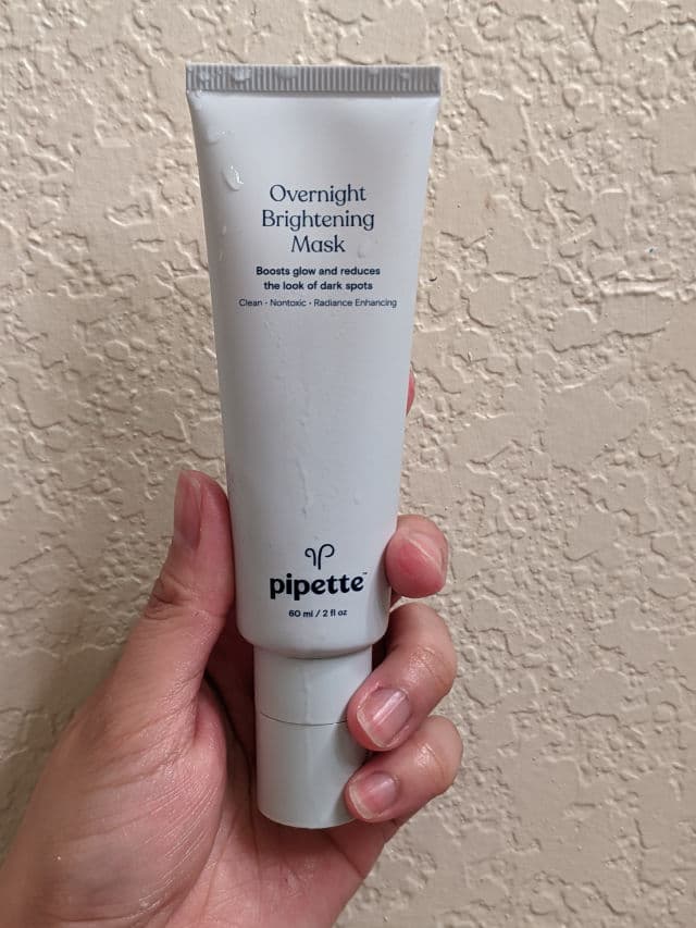 Pipette Overnight Brightening Mask  review photo by lusitania