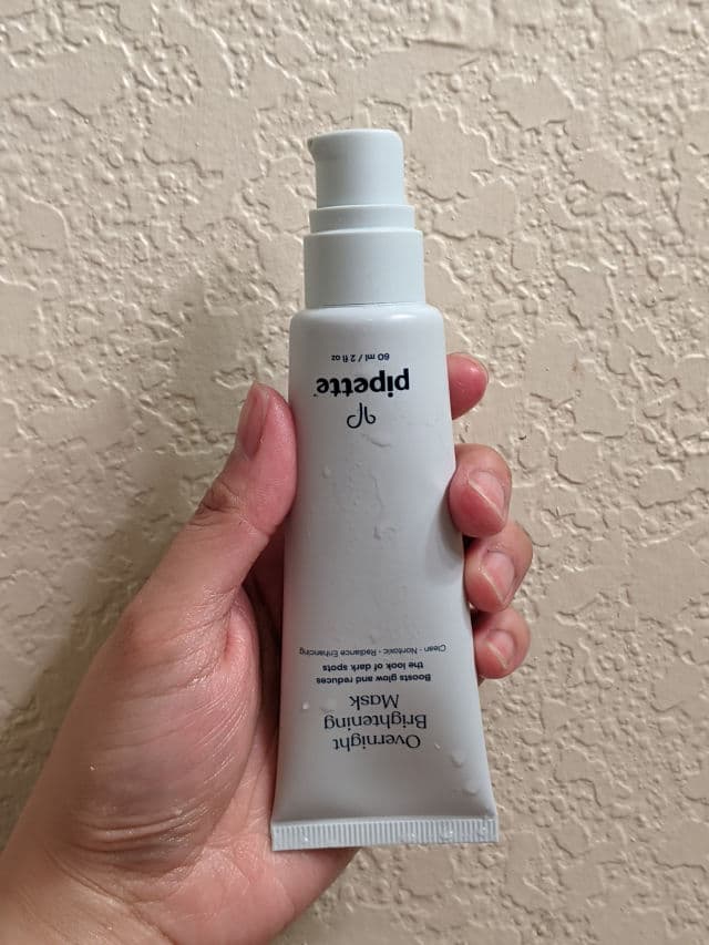 Pipette Overnight Brightening Mask  review photo by lusitania