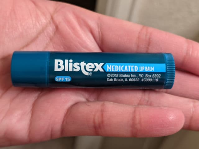 Blistex Medicated Lip Balm SPF15 review photo by lusitania