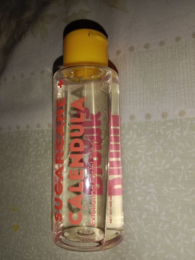 Bloomka Sugar Cane + Calendula Exfoliating Facial Toner review photo by luthfianita