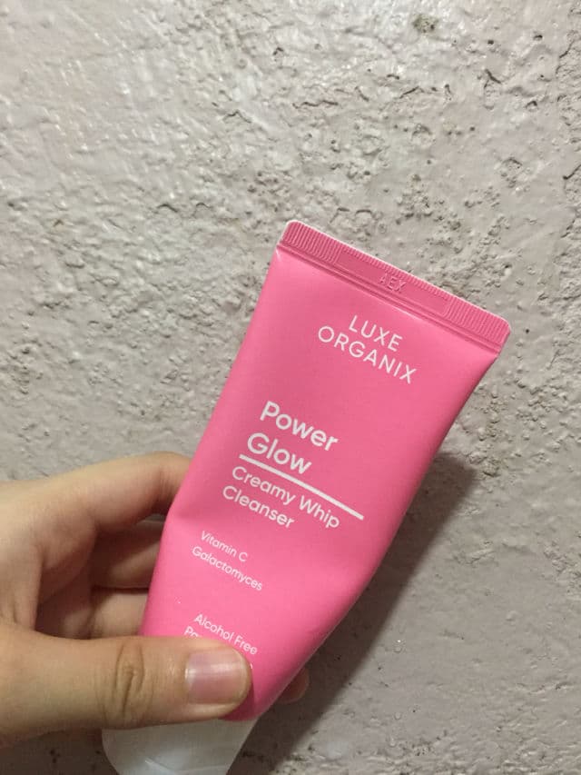 Luxe Organix Power Glow Creamy Whip Cleanser review photo by mabarsaga