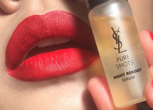 YSL Beauty Pure Shots Night Reboot Resurfacing Serum review photo by maddy