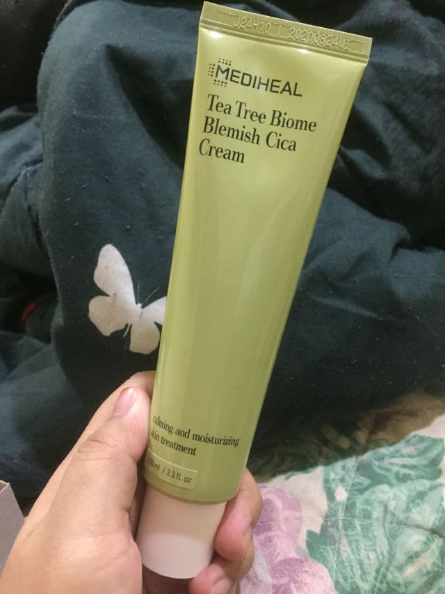 MEDIHEAL Tea Tree Biome Blemish Cica Cream review photo by maddy