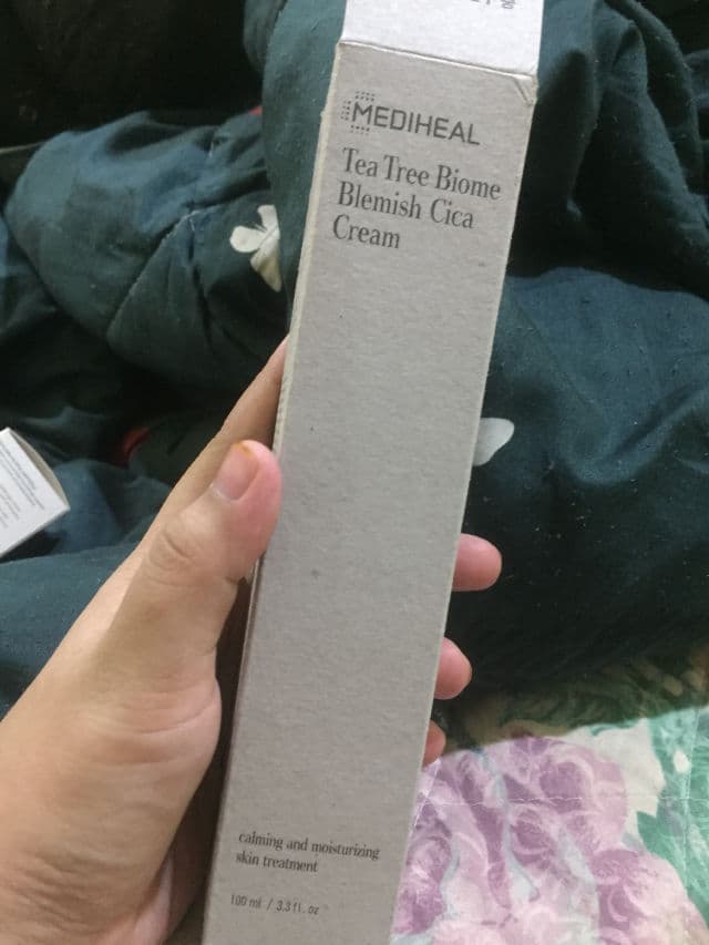 MEDIHEAL Tea Tree Biome Blemish Cica Cream review photo by maddy