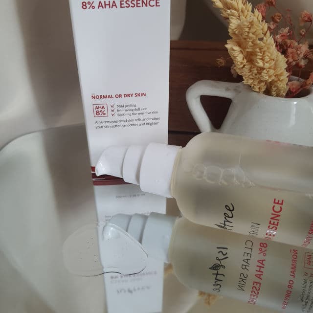 ISNTREE Chestnut AHA 8% Clear Essence review photo by menuruthsaya