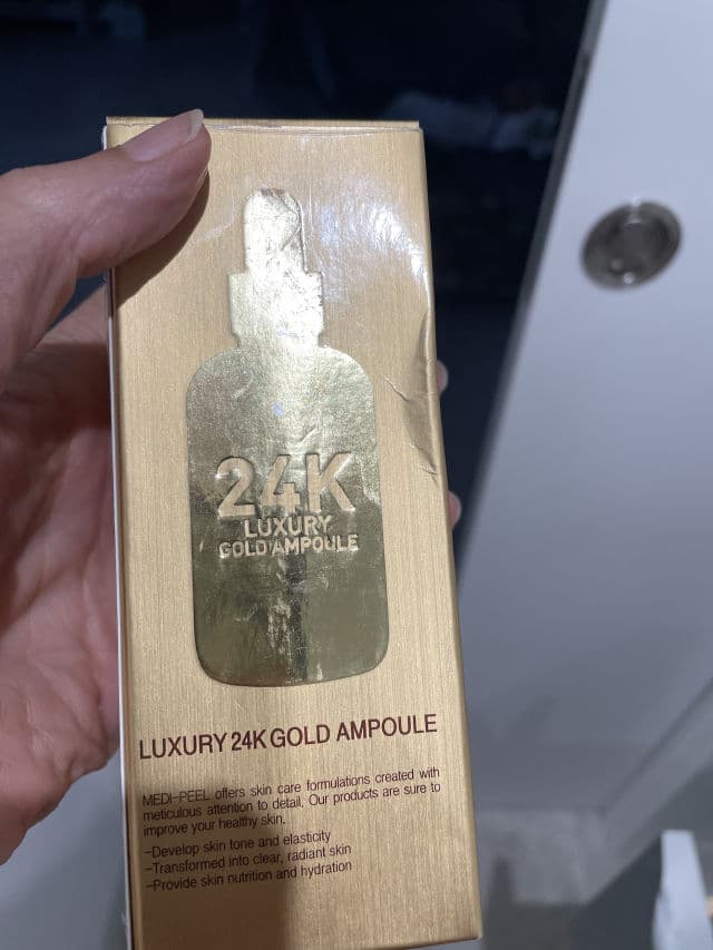 medi-peel Luxury 24K Gold Ampoule review photo by marialme