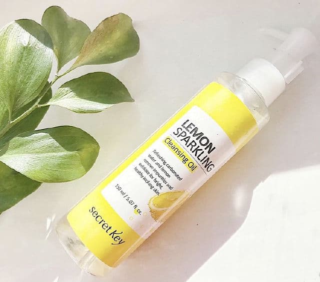 SECRET KEY Lemon Sparkling Cleansing Oil review photo by marianakoreana