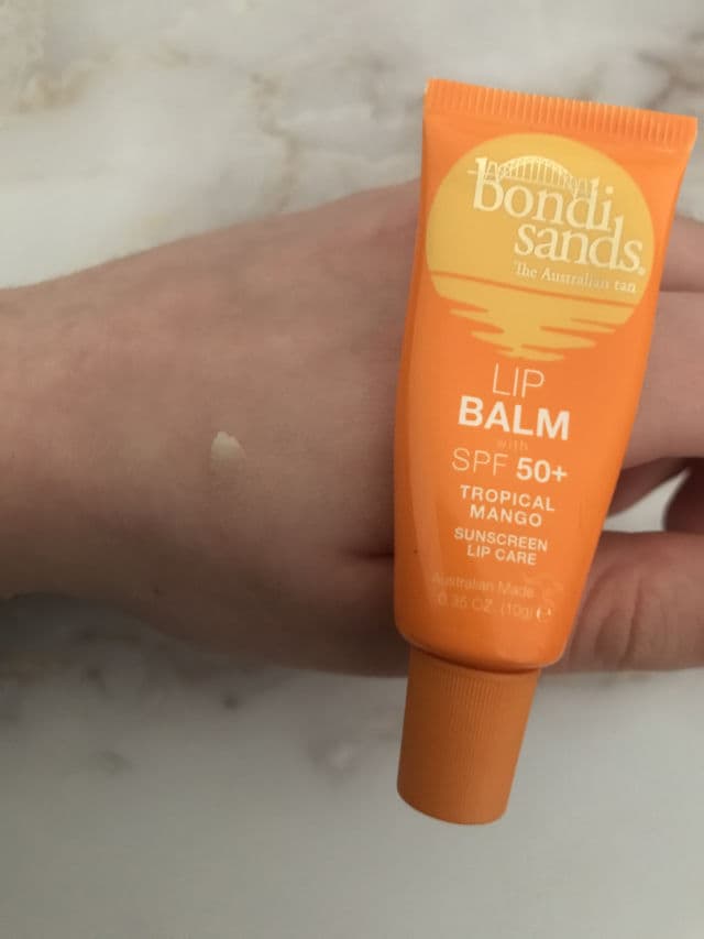 Bondi Sands Coconut Lip Balm with SPF50+ review photo by marniemorgana