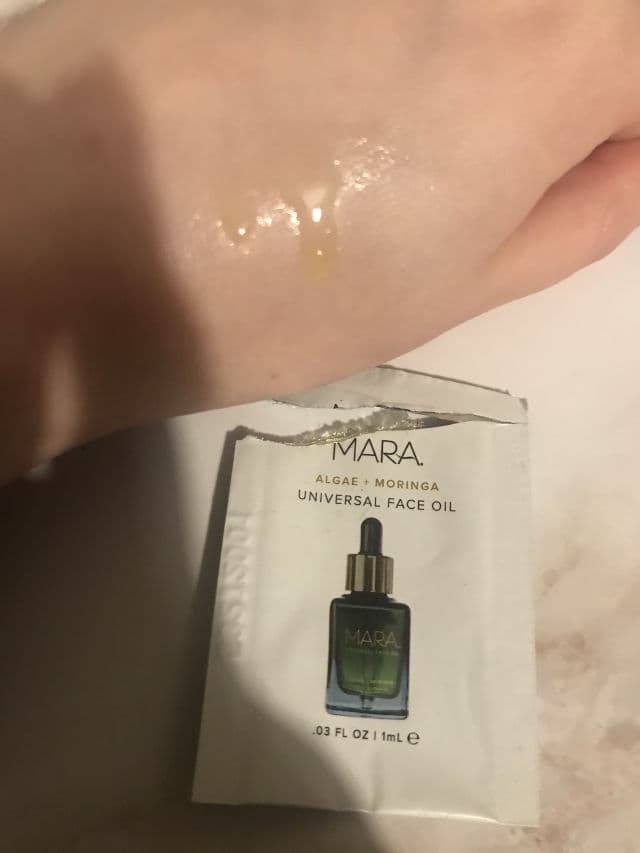 Mara Beauty Algae + Moringa Universal Face Oil review photo by marniemorgana