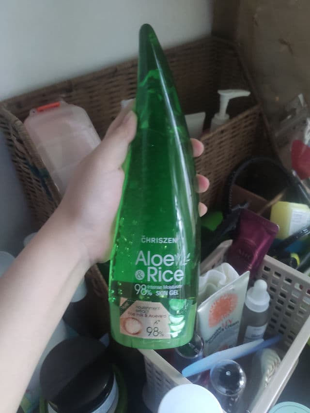 Chriszen Aloe Vera & Rice Milk Skin Gel  review photo by maypiing