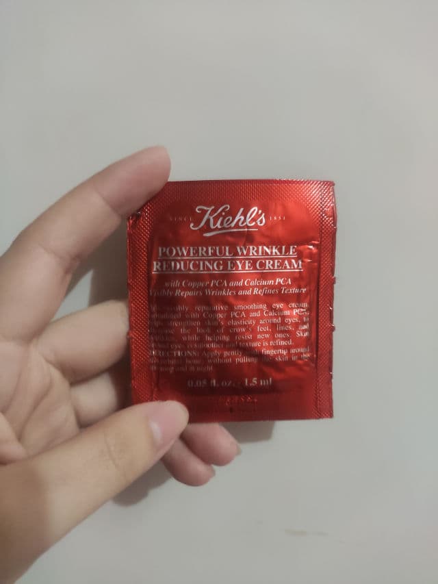 Kiehl's Powerful Wrinkle Reducing Eye Cream review photo by maypiing