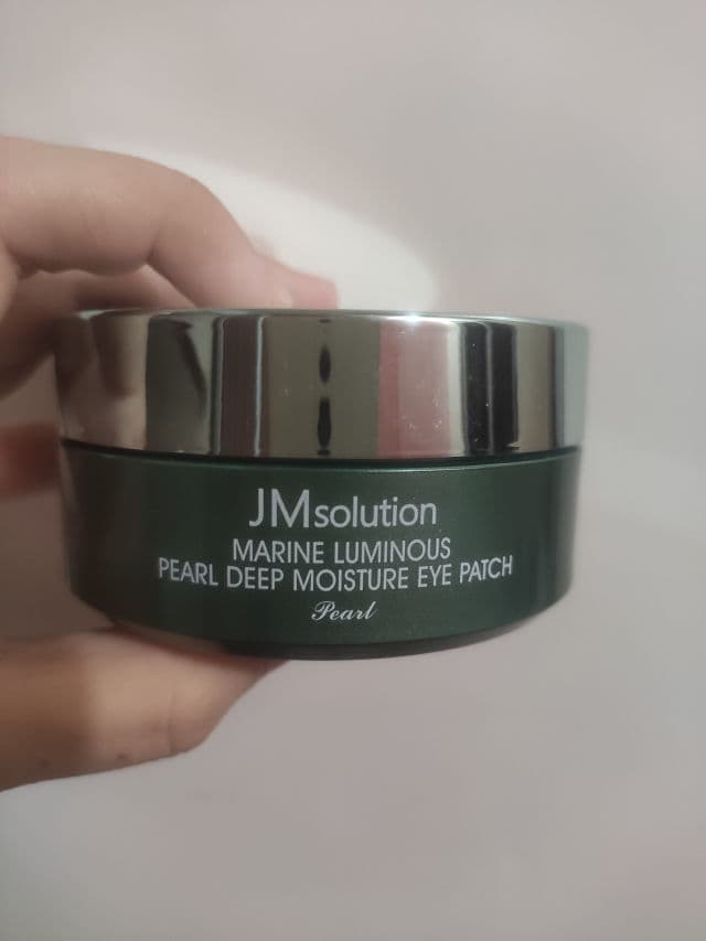 JMsolution Marine Luminous Pearl Deep Moisture Eye Patch review photo by maypiing