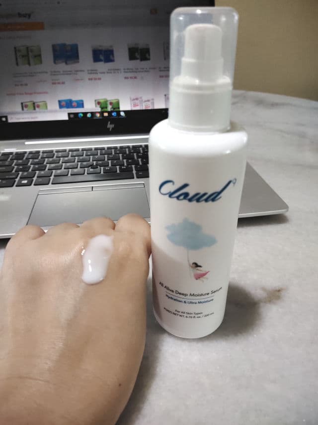 Cloud 9 All Alive Deep Moisture Serum review photo by mazeltam