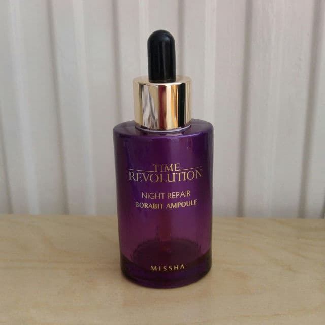 MISSHA Time Revolution Night Repair Borabit Ampoule review photo by meibeauty