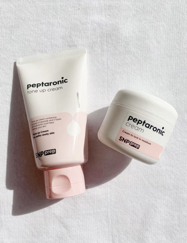 SNP Prep Peptaronic Tone Up Cream review photo by melspalette