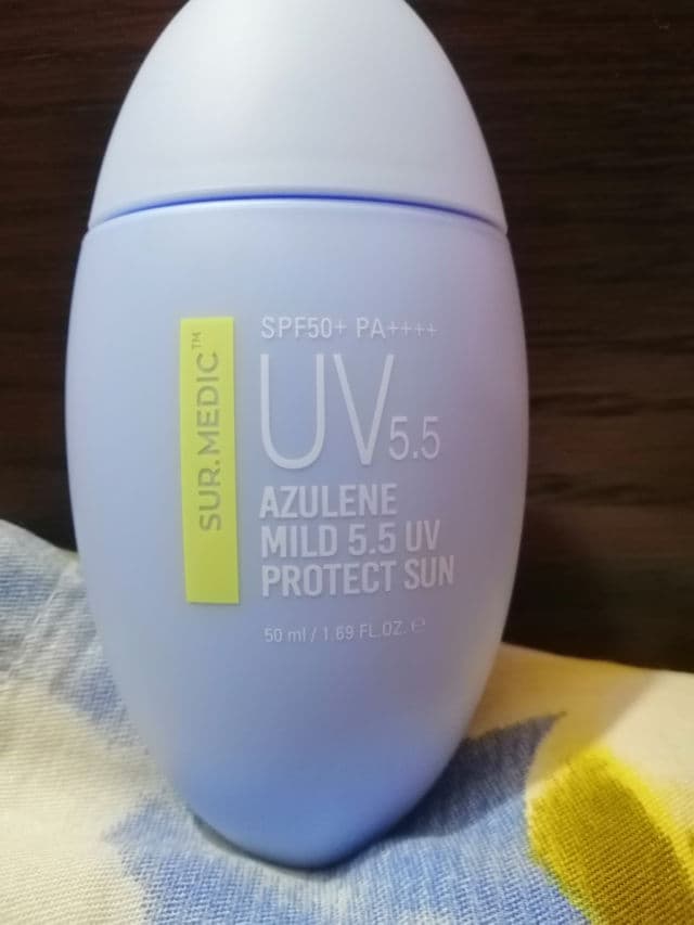 SUR.MEDIC Azulene Mild 5.5 UV Protect Sun SPF50+ PA++++ review photo by meumeu