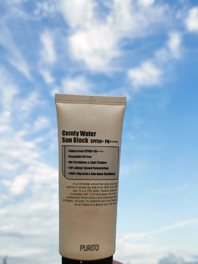 PURITO [Discontinued] Comfy Water Sun Block SPF50+ PA++++ review photo by meumeu