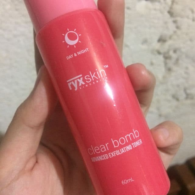 Ryx Skincerity CLEAR BOMB Advanced Exfoliating Kit - Advanced Exfoliating Toner review photo by meynj1h