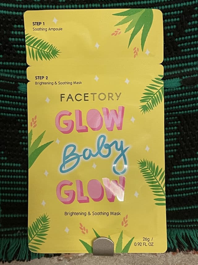 FaceTory Glow Baby Glow - Step 2 Mask review photo by mhid