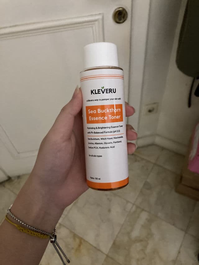 Kleveru Sea Buckthorn Essence Toner review photo by micheel