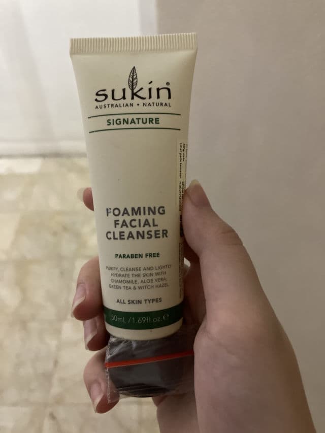Sukin Foaming Facial Cleanser review photo by micheel