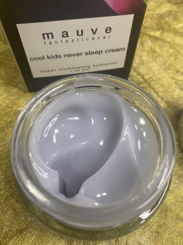 MAUVE FANTASTIC EVER Cool Kids Never Sleep Cream review photo by michelledexplorer