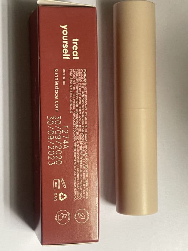 Sunnies Face Lip Treat review photo by mikachu