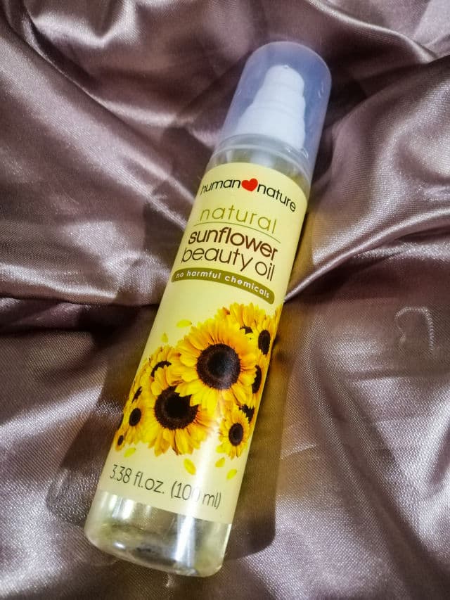 Human Heart Nature Sunflower Beauty Oil review photo by mimishili