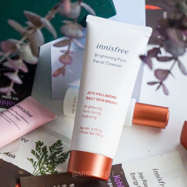 INNISFREE Brightening Pore Facial Cleanser review photo by miracikcit