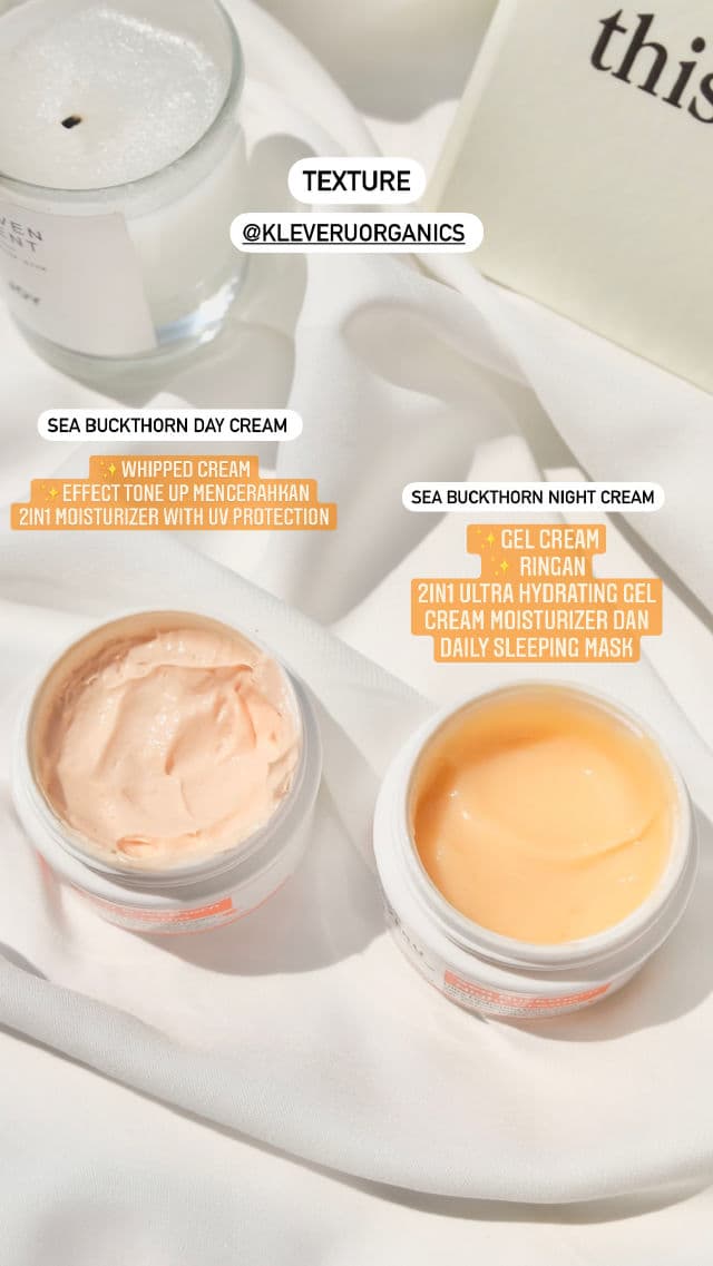Kleveru Sea Buckthorn Night Cream review photo by missedvivian